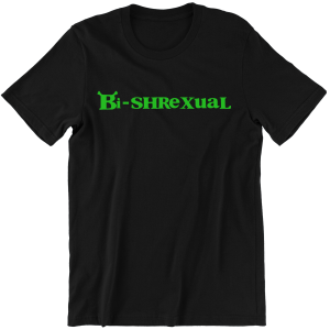 BISHREXUAL SHREK śmieszna KOSZULKA T-SHIRT PREZENT na ŚWIĘTA URODZINY