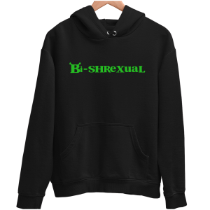 BISHREXUAL SHREK zabawna śmieszna BLUZA UNISEX PREZENT na ŚWIĘTA