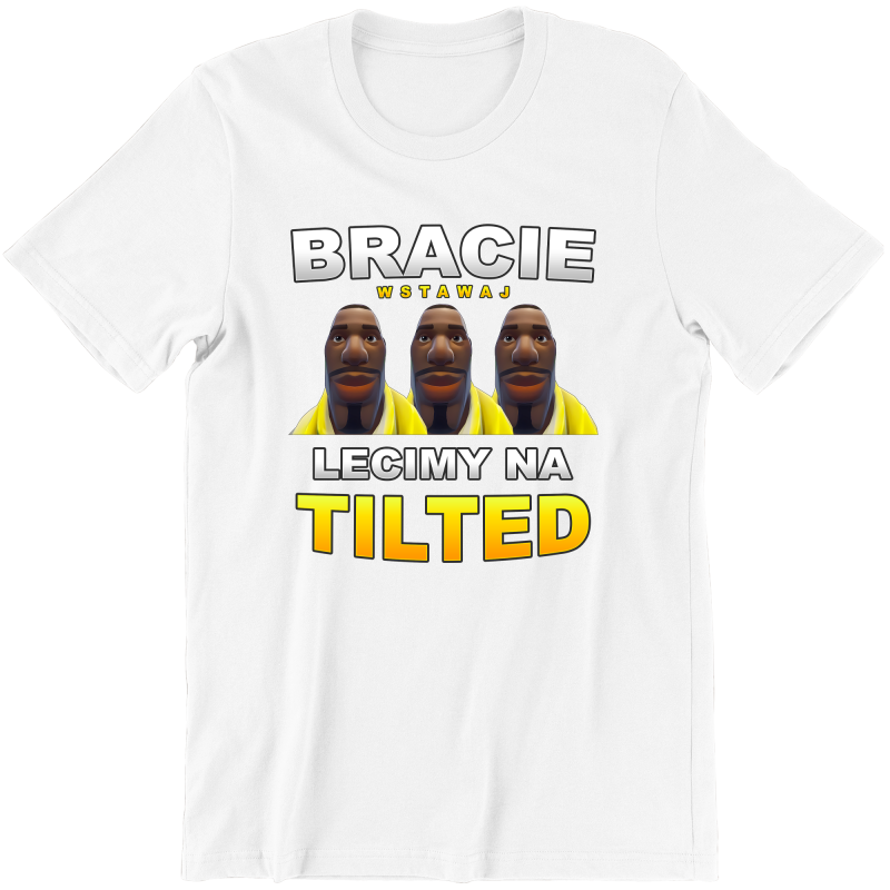 BRACIE LECIMY FORTNITE śmieszna KOSZULKA T-SHIRT PREZENT na ŚWIĘTA URODZINY