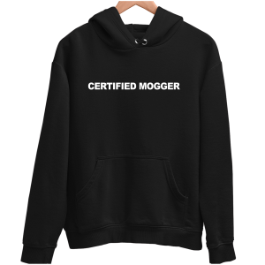 CERTIFIED MOGGER Zabawna śmieszna BLUZA UNISEX na PREZENT