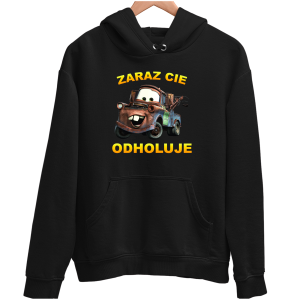 ZŁOMEK ZARAZ CIE ODHOLUJE Zabawna śmieszna BLUZA UNISEX na PREZENT