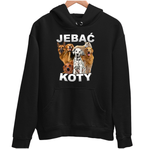 J**AĆ KOTY Zabawna śmieszna BLUZA UNISEX na PREZENT