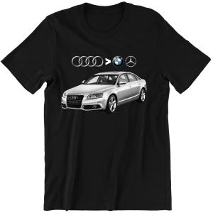 AUDI > zabawna śmieszna KOSZULKA na PREZENT URODZINY 100% BAWEŁNA