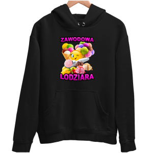 ZAWODOWA LODZIARA Zabawna śmieszna BLUZA UNISEX na PREZENT