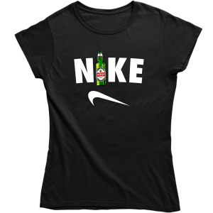 PERŁA PIWO nike śmieszna zabawna DAMSKA KOSZULKA na PREZENT