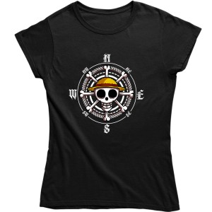 DAMSKA KOSZULKA ONE PIECE LOGO ANIME NA PREZENT