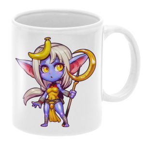 SORAKA ZABAWNY KUBEK LEAGUE OF LEGENDS PREZENT URODZINY 330ml + OPAKOWANIE