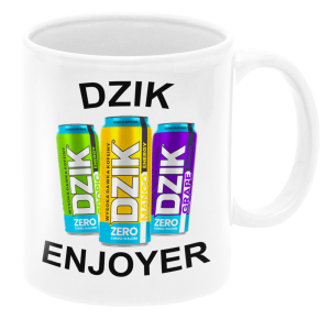 KUBEK DZIK ENJOYER ZABAWNY ŚMIESZNY PREZENT URODZINY 330ml + OPAKOWANIE 