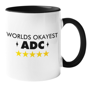 KUBEK LEAGUE OF LEGENDS ADC PREZENT na URODZINY 330ml + OPAKOWANIE + TEKST
