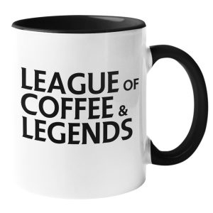 KUBEK LEAGUE OF LEGENDS COFFEE PREZENT na URODZINY 330ml + OPAKOWANIE+TEKST