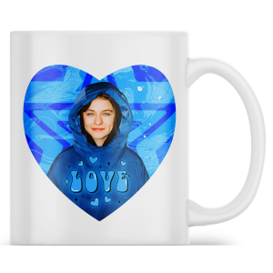 KUBEK LOVE BAMBI ZABAWNY ŚMIESZNY PREZENT URODZINY 330ml + OPAKOWANIE