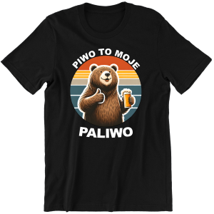 PIWO TO MOJE PALIWO ZABAWNA śmieszna KOSZULKA na PREZENT URODZINY 