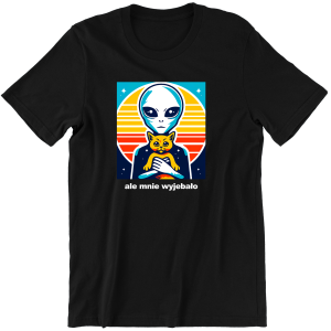 ale mnie wyjebało śmieszna zabawna KOSZULKA ALIEN na PREZENT URODZINY