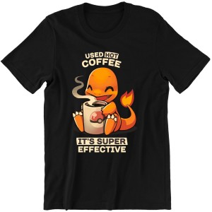 KOSZULKA CHARMANDER POKEMON COFFEE na PREZENT