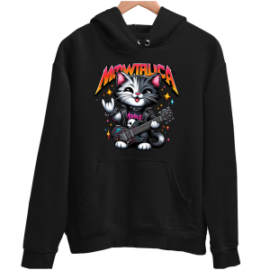 METALLICA Meowtallica śmieszna zabawna BLUZA UNISEX PREZENT URODZINY