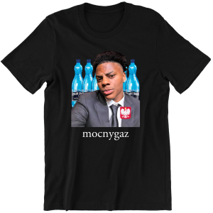 ISHOWSPEED MOCNY GAZ śmieszna KOSZULKA mem na PREZENT URODZINY