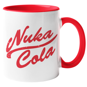 KUBEK FALLOUT NUKA COLA SERIAL PREZENT DLA FANA GRACZA 330ml + OPAKOWANIE