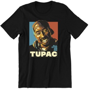 KOSZULKA męska RAP 2PAC Tupac Shakur na PREZENT