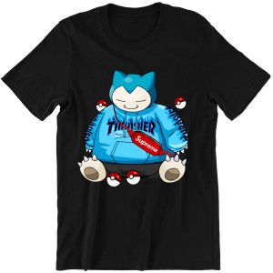 MĘSKA KOSZULKA SNORLAX DRIP POKEMONY na PREZENT