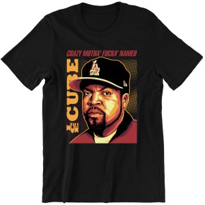 KOSZULKA męska RAP ICE CUBE CRAZY HIP HOP PREZENT