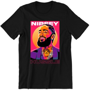 KOSZULKA męska RAP NIPSEY HUSSLE HIP HOP PREZENT