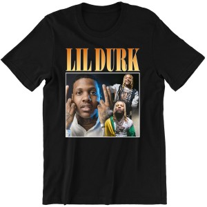 KOSZULKA męska RAP BOOTLEG LIL DURK Vintage Retro