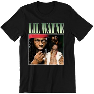 KOSZULKA męska RAP BOOTLEG LIL WAYNE Vintage Retro