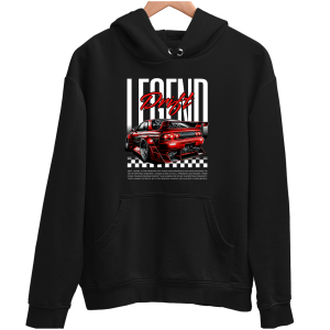 BLUZA z KAPTUREM JDM unisex LEGEND DRIFT PREZENT na URODZINY ŚWIĘTA