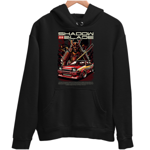BLUZA z KAPTUREM JDM SAMURAI unisex dla FANA PREZENT na URODZINY ŚWIĘTA