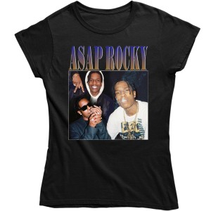 DAMSKA KOSZULKA RAP ASAP Rocky BOOTLEG