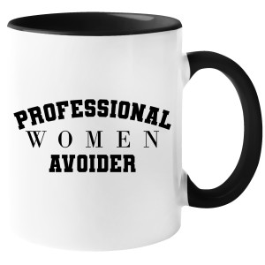 KUBEK WOMEN AVOIDER śmieszny PREZENT URODZINY ŚWIĘTA 330ml+OPAKOWANIE