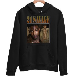 BLUZA UNISEX HIP HOP RAP 21 SAVAGE BOOTLEG 