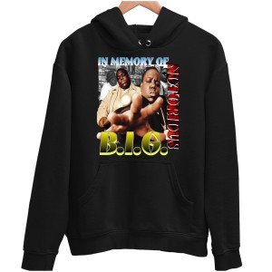 BLUZA UNISEX HIP HOP RAP BIGGIE NOTORIOUS BOOTLEG