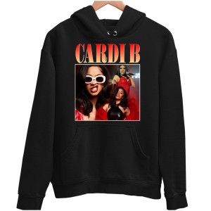 BLUZA UNISEX HIP HOP RAP BOOTLEG Cardi B Vintage