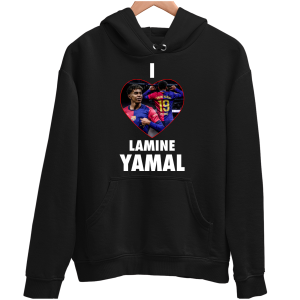 I LOVE LAMINE YAMAL BLUZA dla FANA UNISEX PREZENT ŚWIĘTA URODZINY