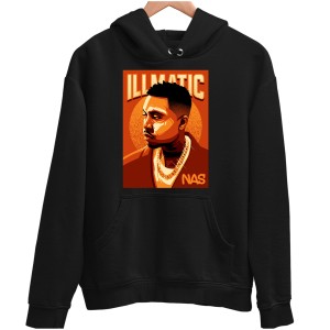 BLUZA UNISEX RAP ILLMATIC NAS HIP HOP PREZENT
