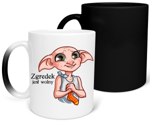 MAGICZNY KUBEK ZGREDEK jest wolny PREZENT dla FANA HARRY POTTER 330ml + OPAKOWANIE