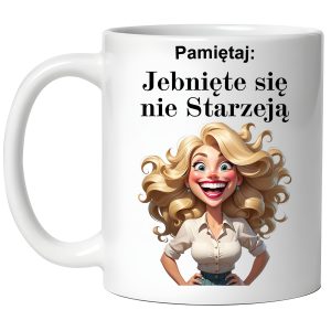 KUBEK zabawny ŚMIESZNY PREZENT dla ŻONY KOLEŻANKI DZIEWCZYNY + OPAKOWANIE