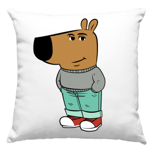 CHILL GUY zabawna PODUSZKA  PREZENT PODUSZKA + WYPEŁNIENIE