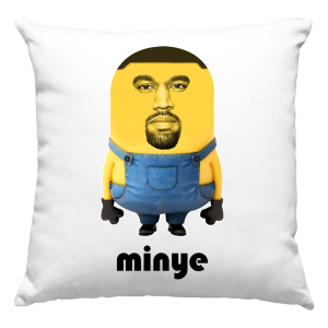 MINYE KANYE WEST minionki zabawna PODUSZKA  PREZENT PODUSZKA + WYPEŁNIENIE