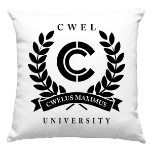 CWEL CWELUS MAXIMUS zabawna PODUSZKA  PREZENT PODUSZKA + WYPEŁNIENIE