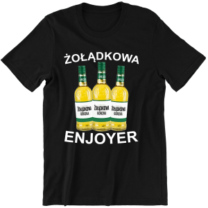 ŻOŁĄDKOWA GORZKA  ENJOYER śmieszna zabawna KOSZULKA męska na PREZENT URODZINY ŚWIĘTA