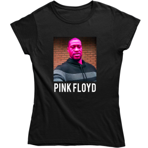 PINK GEORGE FLOYD ZABAWNA damska KOSZULKA PREZENT ŚWIĘTA 