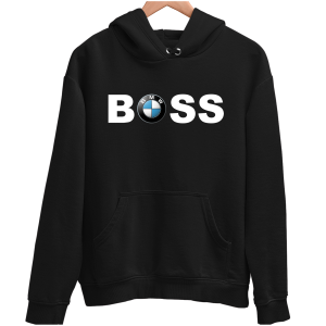 BMW logo BOSS zabawna BLUZA UNISEX PREZENT na URODZINY ŚWIĘTA WALENTYNKI