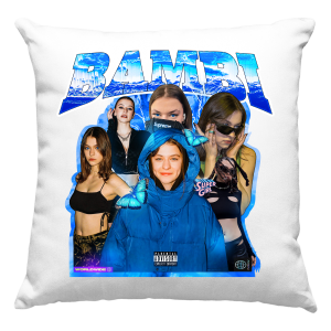 BAMBI BOOTLEG zabawna PODUSZKA  PREZENT URODZINY ŚWIĘTA 