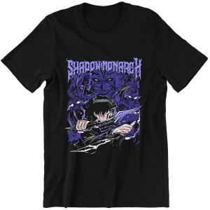 SUNG JIN-WOO SOLO LEVELING męska KOSZULKA anime PREZENT URODZINY ŚWIĘTA 