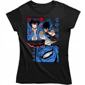 SUNG JIN-WOO SOLO LEVELING damska KOSZULKA anime PREZENT URODZINY ŚWIĘTA 