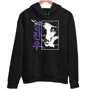 SUNG JIN-WOO SOLO LEVELING BLUZA unisex ANIME PREZENT URODZINY ŚWIĘTA 