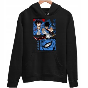 SUNG JIN-WOO SOLO LEVELING BLUZA unisex ANIME PREZENT URODZINY ŚWIĘTA 