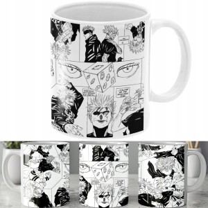 KUBEK GOJO JUJUTSU KAISEN JJK ANIME MANGA PREZENT 330ml + OPAKOWANIE